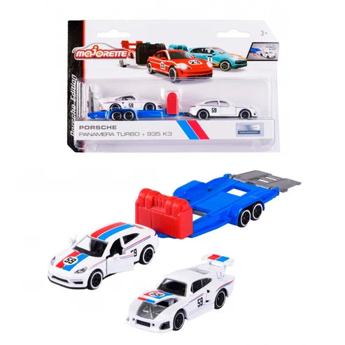 2  3112 MAJORETTE PORSCHE PANAMERA TURBO & 935 212053112