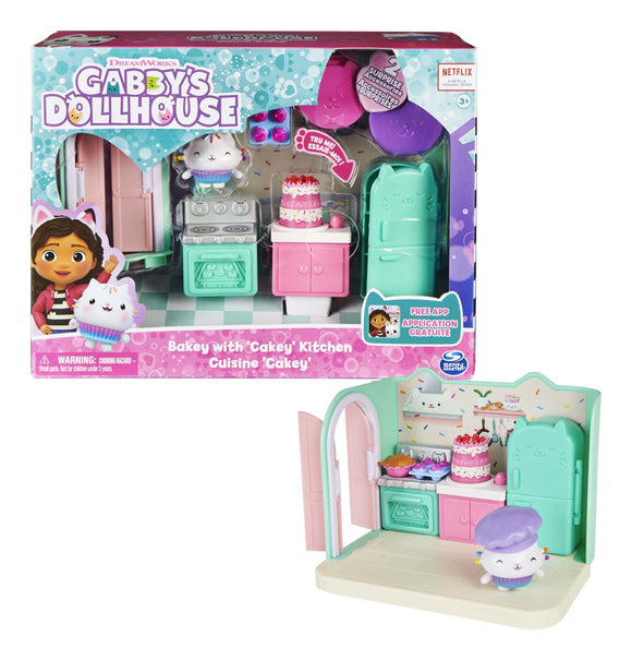 GABBYS DOLLHOUSE 6062035 BAKEY WITH 'CAKEY' KITCHEN PLAYSET