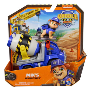 PAW PATROL RUBBLE AND CREW MIXS MIXING TRUCK