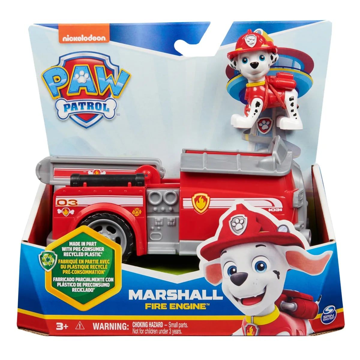 PAW PATROL 6071209 BASIC VEHICLE MARSHALL FIRE ENGINE