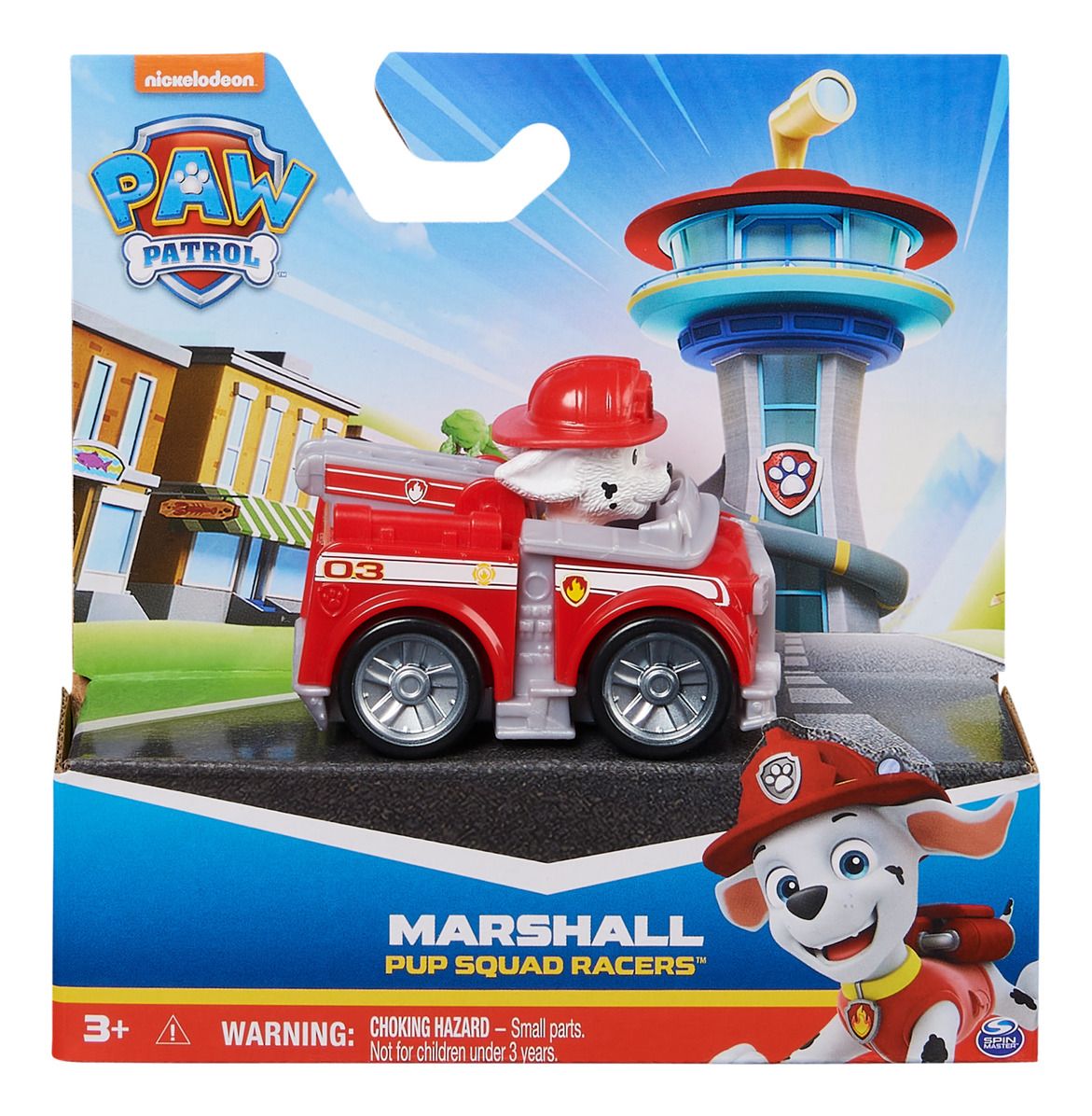PAW PATROL MARSHALL 20147941 MINI VEHICLE PUP SQUAD RACERS