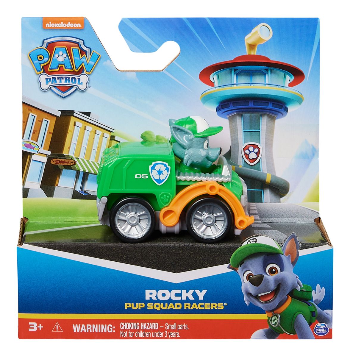 PAW PATROL ROCKY 20148849 MINI VEHICLE PUP SQUAD RACERS