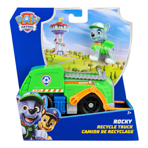 PAW PATROL 6071213 BASIC VEHICLE ROCKY RECYCLE TRUCK