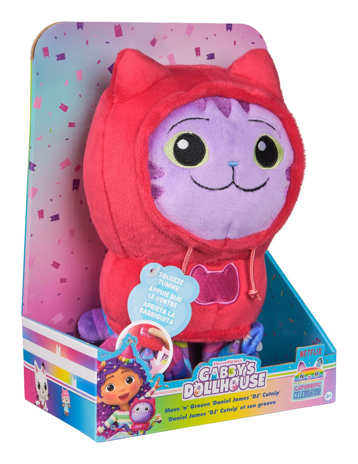 GABBYS DOLLHOUSE 6071765 MOVE N GROOVE DJ CATNIP