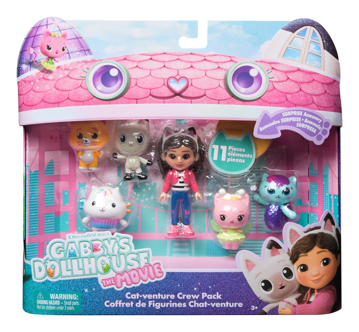 GABBYS DOLLHOUSE 6072633 MOVIE FIGURE SET