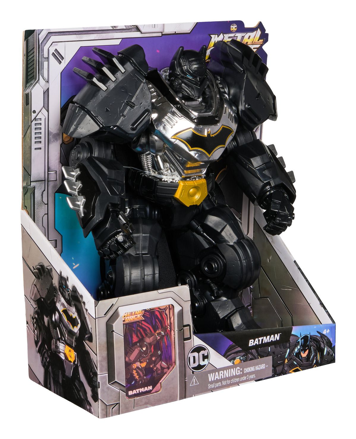 DC UNIVERSE 6072679 BATMAN 12 INCH XL HEROE METAL FORCE FIGURE