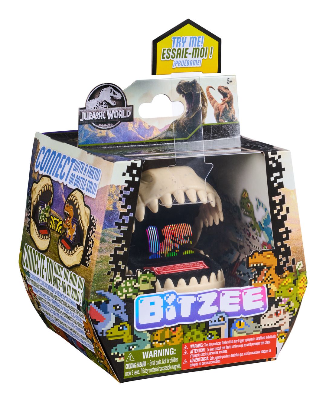 BITZEE INTERACTIVE PET 6074096 JURASSIC WORLD