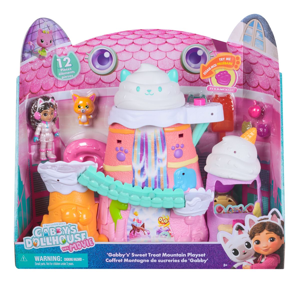 GABBYS DOLLHOUSE 6074119 'GABBY'S SWEET TREAT MOUNTAIN PLAYSET