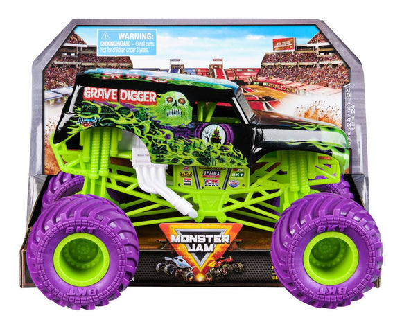MONSTER JAM 6074256 GRAVE DIGGER MONSTER TRUCK 1:24TH SCALE