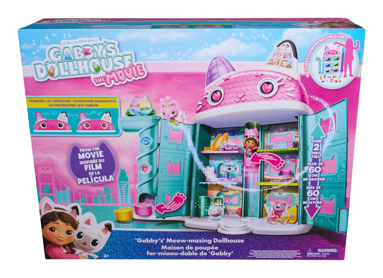 GABBYS DOLLHOUSE 6074334 MOVIE MEOW-MAZING DOLLHOUSE