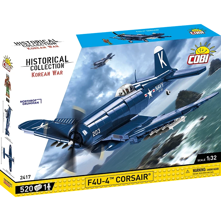 COBI 2417 VOUGHT F4U-4 CORSAIR 1/32 SCALE