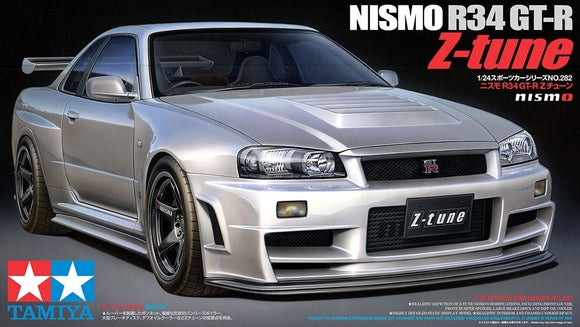 Tamiya 24282 Nissan Skyline R34 GTR Z-Tune Model Kit 1:24 Scale