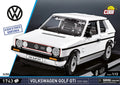 COBI 24358 VOLKSWAGON GOLF GTI WHITE (1976-1983) 1:12 SCALE EXECUTIVE EDITION