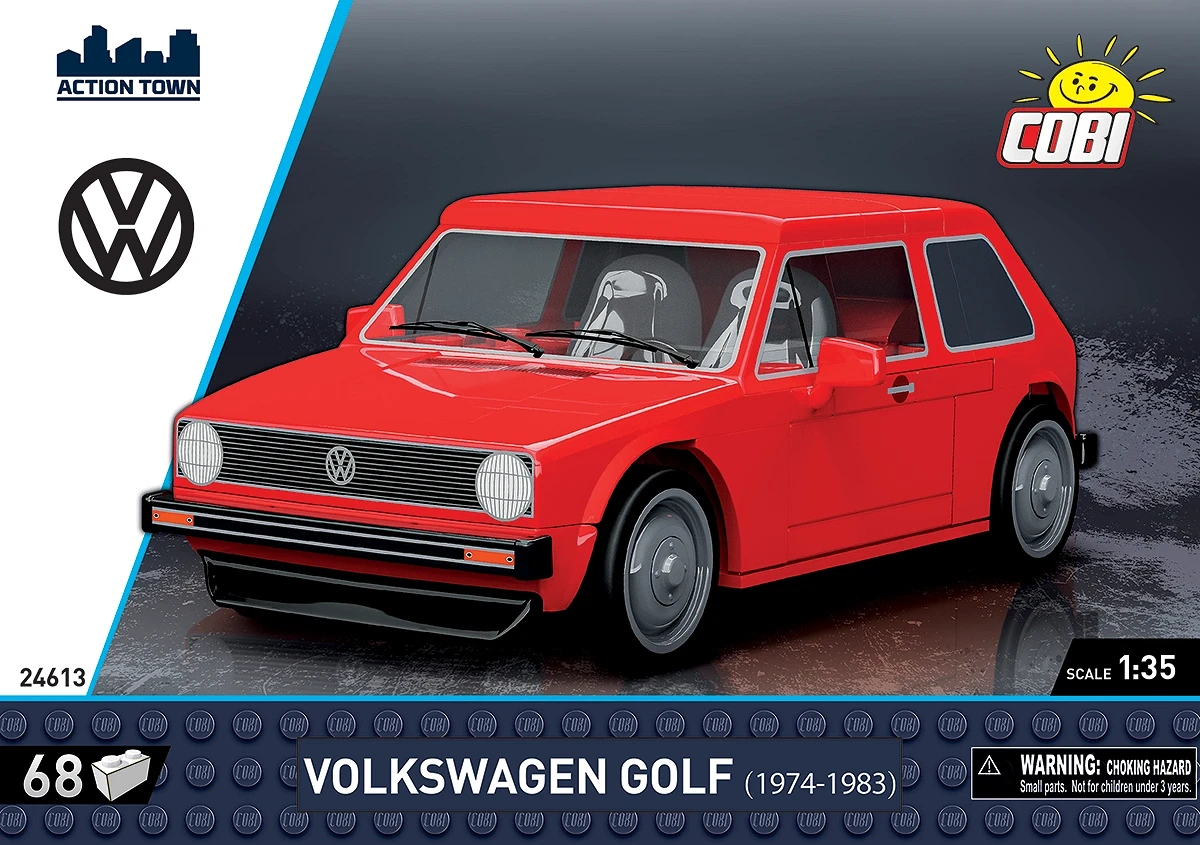 COBI 24613 VOLKSWAGON GOLF (1974-1983) 1:35 SCALE