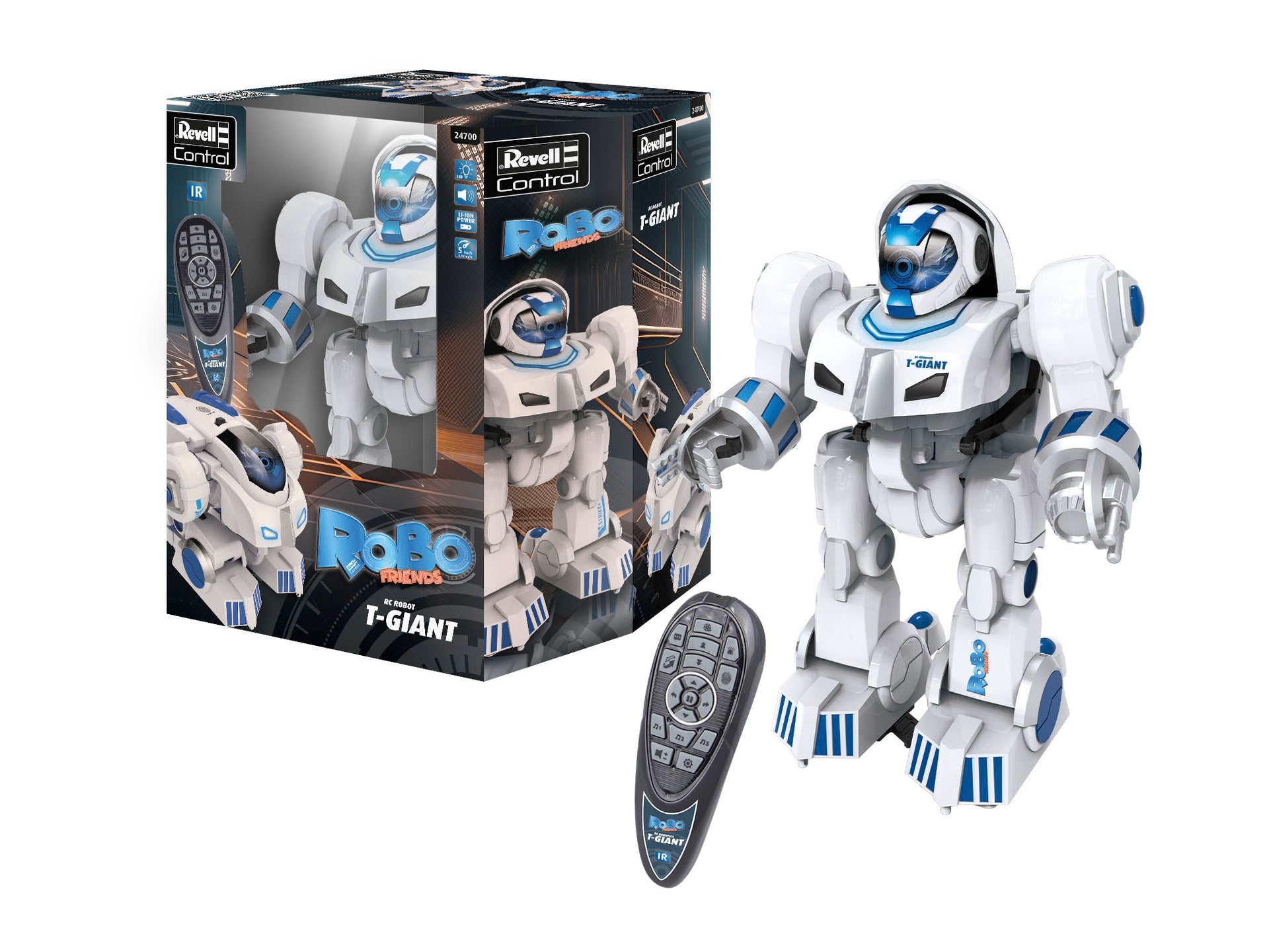 REVELL 24700 T GIANT TRANSFORMING REMOTE CONTROL ROBOT
