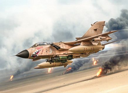 ITALERI  2521 Tornado GR.1 Desert Storm RAF Aircraft 1/32 SCALE PLASTIC MODEL KIT