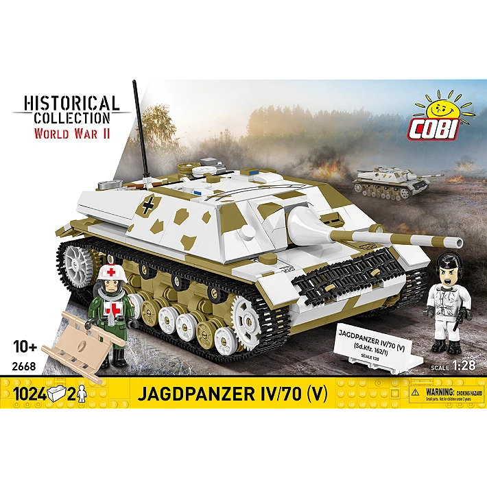 COBI 2668 JAGDPANZER IV/70 Sd.Kfz.162/1 1/28TH SCALE
