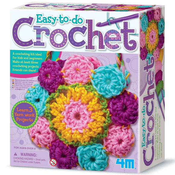 4M 2737 EASY TO DO CROCHET KNITTING SET