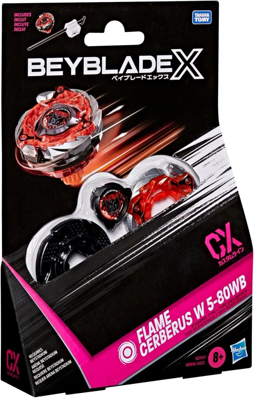 BEYBLADE X G2747 FLAME CEREBUS W 5-80WB