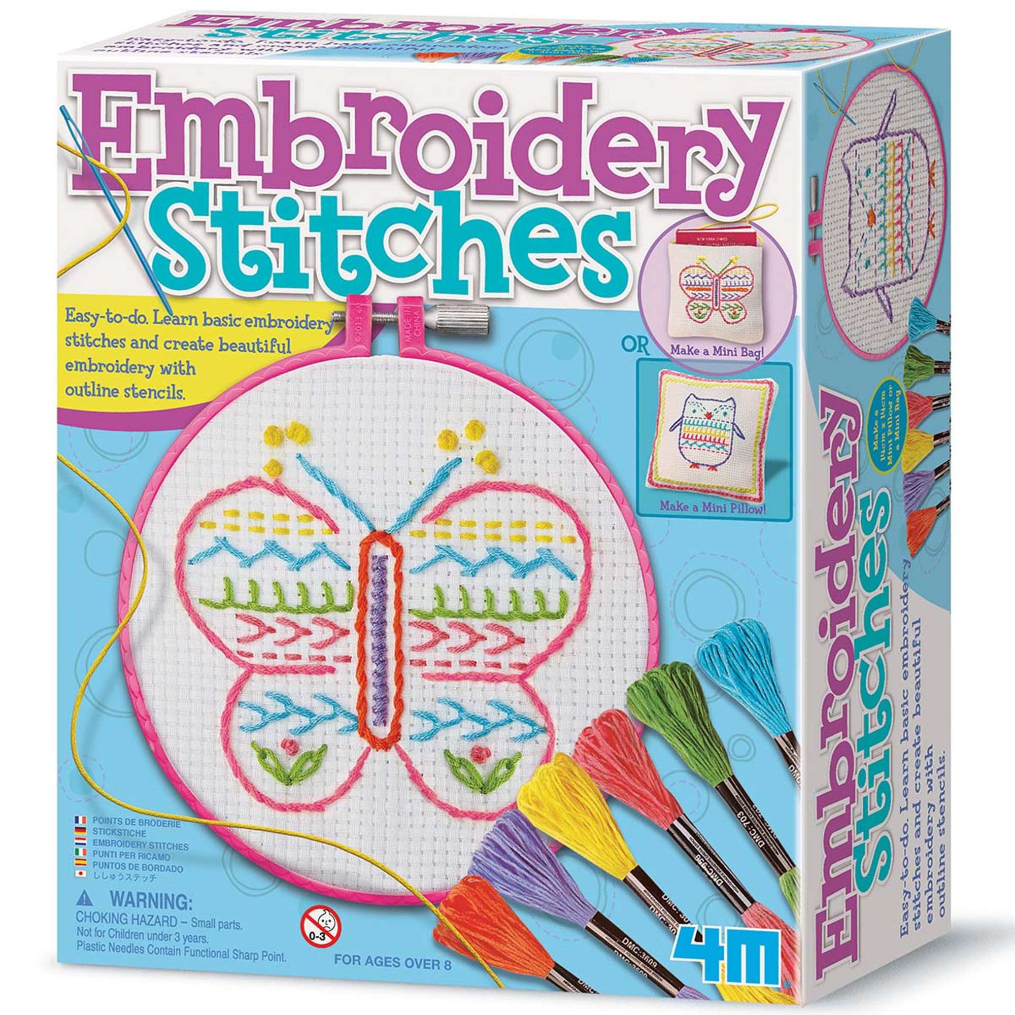 4M 2763 EMBROIDERY STITCHES