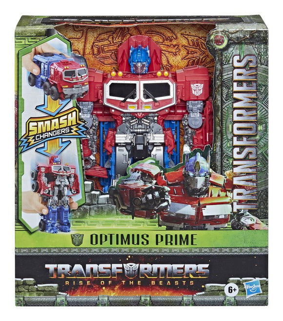 TRANSFORMERS RISE OF THE BEASTS F4642 SMASH CHANGER OPTIMUS PRIME