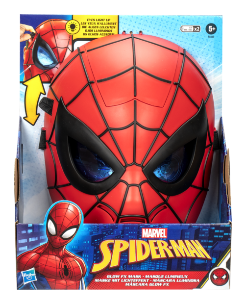 MARVEL SPIDERMAN F8839 SPIDER-MAN GLOW FX MASK