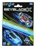 BEYBLADE X G1491 COBALT DRAGON 2-60C ATTACK LAUNCHER SET