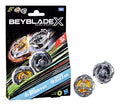 BEYBLADE X G1543 GALE WYVERN 3-60T & SWORD DRAN 3-80B DUAL PACK