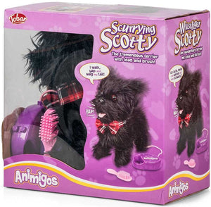 ANIMIGOS 28779 WALKING SCOTTY TOY DOG