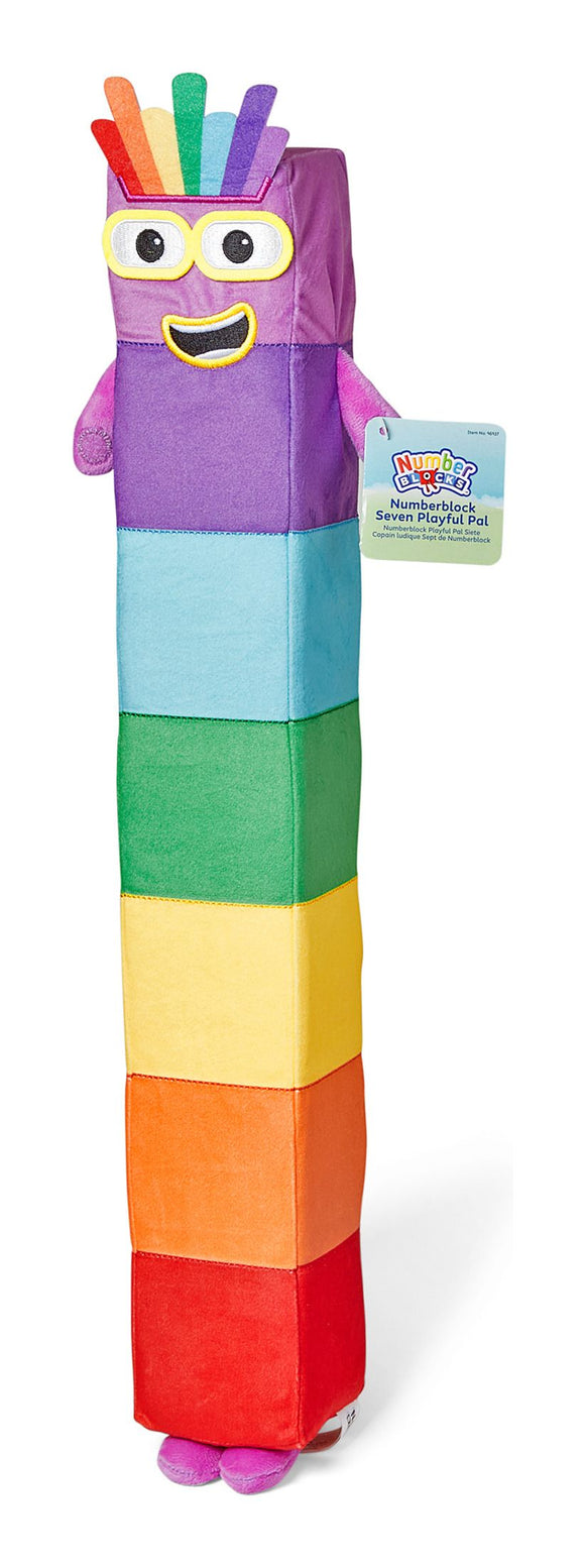 NUMBERBLOCKS 96937 SEVEN PLAYFUL PAL PLUSH