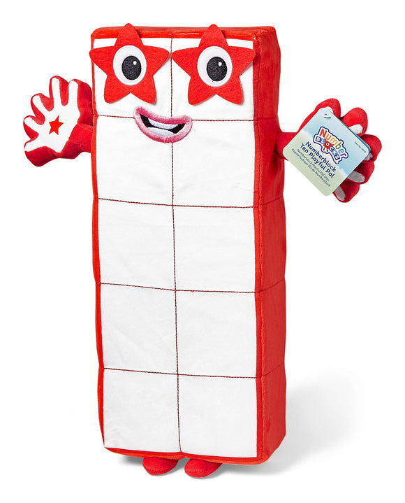 NUMBERBLOCKS 96943 TEN PLAYFUL PAL PLUSH
