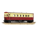 BACHMANN 394-027 Gloucester Bogie Coach Lincolnshire Coast L.R. Crimson & Cream OO9 SCALE