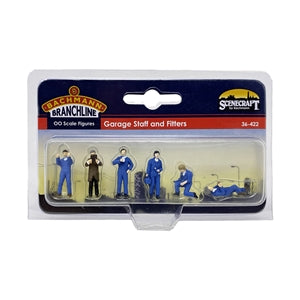 BACHMANN 36-422  Garage Staff and Fitters   OO SCALE FIGURES