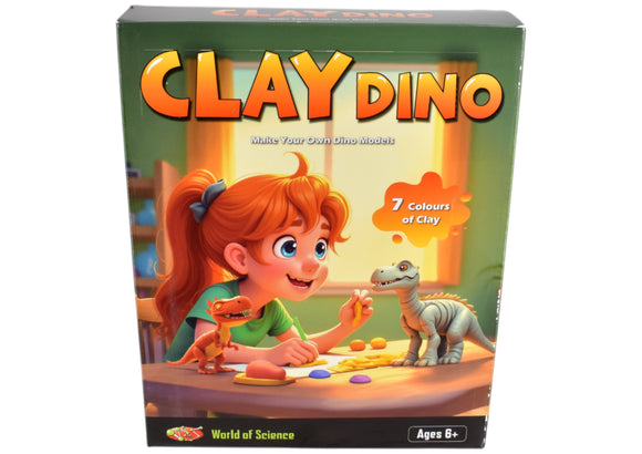 WORLD OF SCIENCE TY3011 MAKE YOUR OWN CLAY DINOSAURS