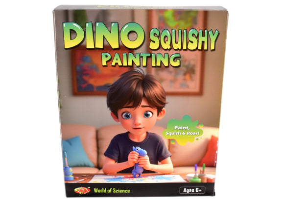 WORLD OF SCIENCE TY3012 SQUISHY DINO PAINTING
