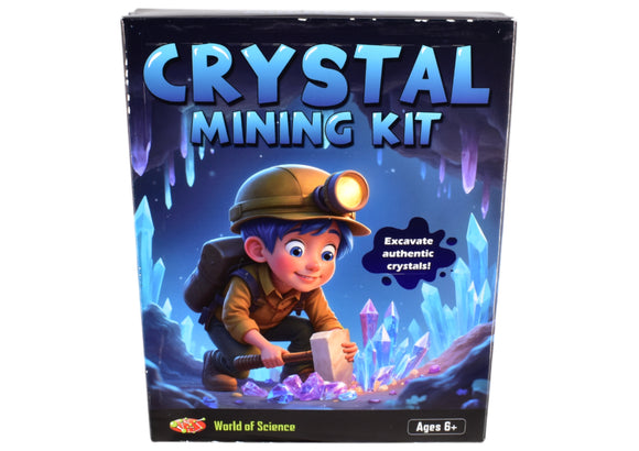 WORLD OF SCIENCE TY3013 CRYSTAL MINING KIT