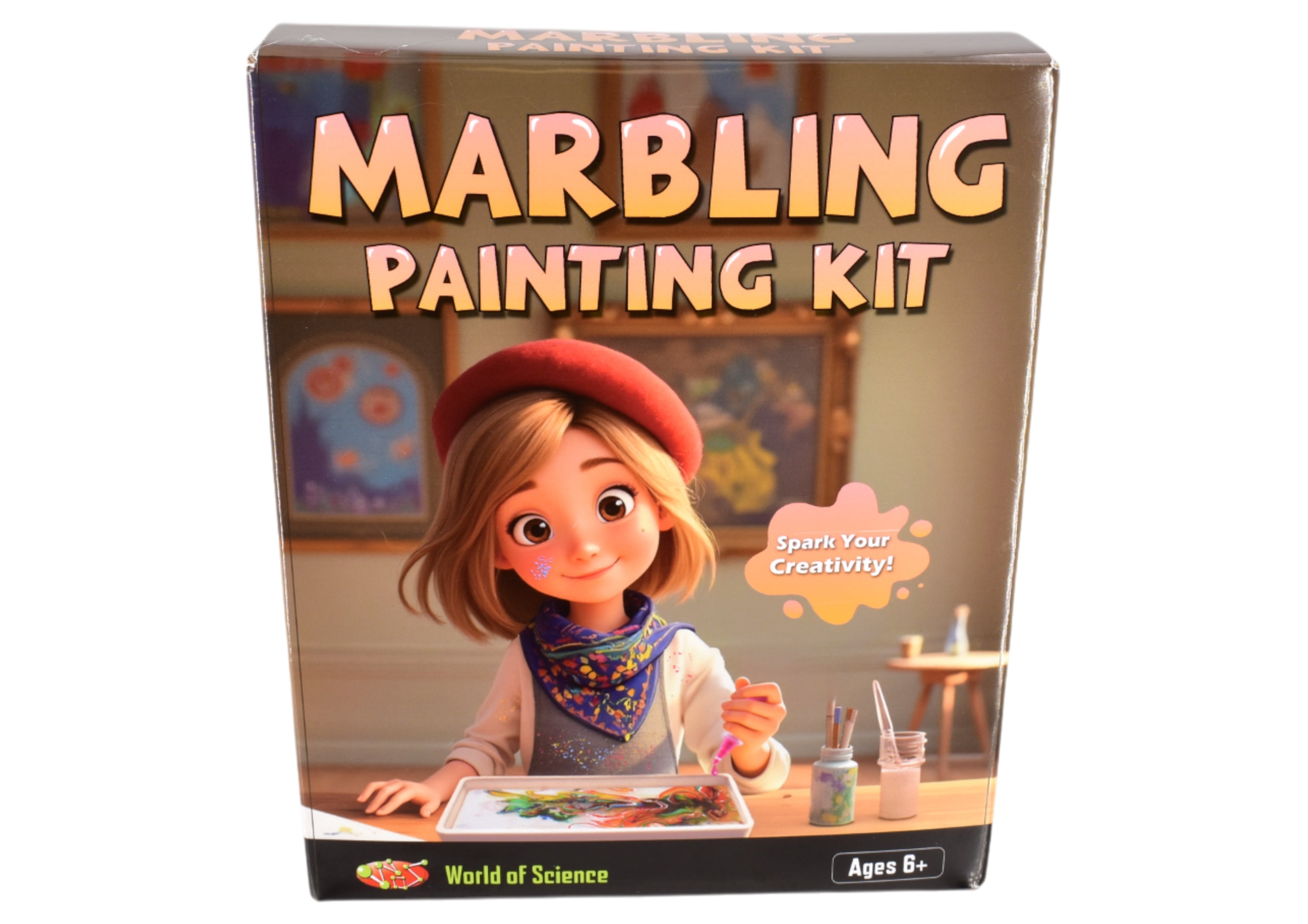 WORLD OF SCIENCE TY3015 MARBLING PAINTING KIT