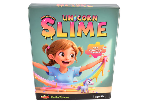 WORLD OF SCIENCE TY3022 MAKE YOUR OWN UNICORN SLIME SCIENCE KIT
