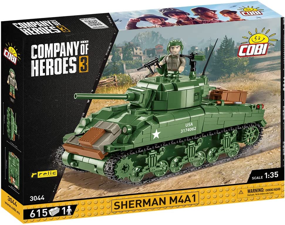 COBI 3044 SHERMAN M4A1 TANK