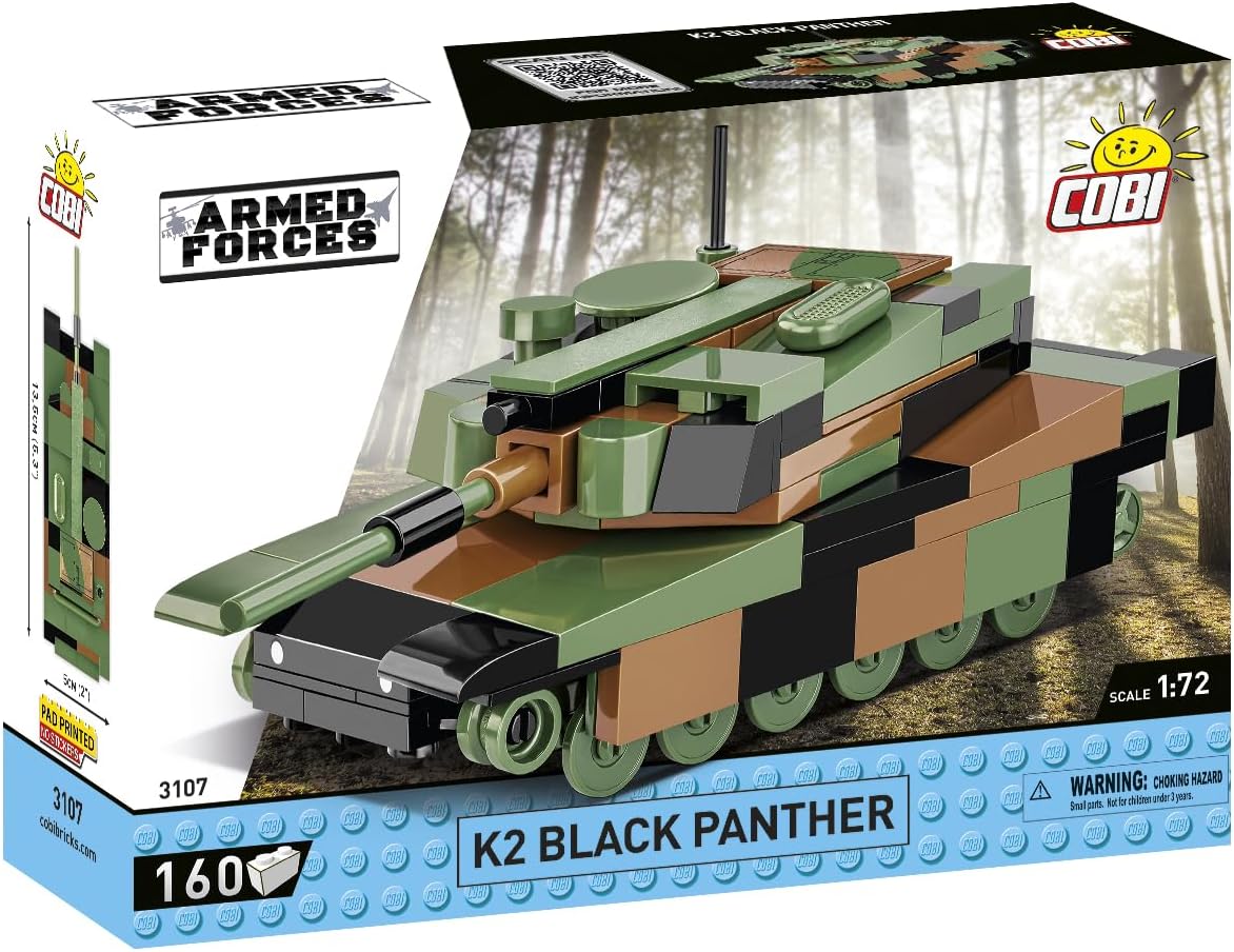 COBI 3107 K2 BLACK PANTHER TANK