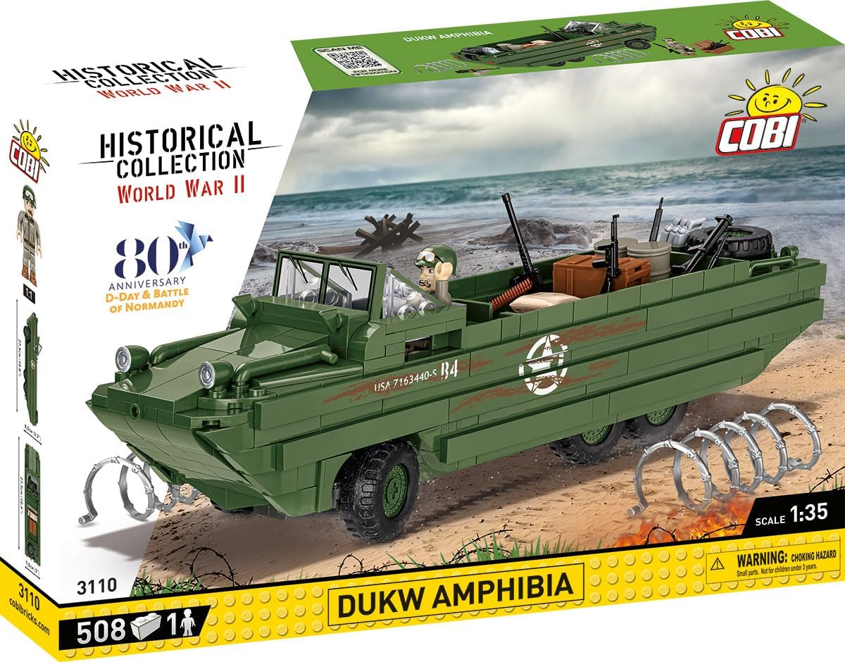 COBI 3110 DUKW AMPHIBIA TANK