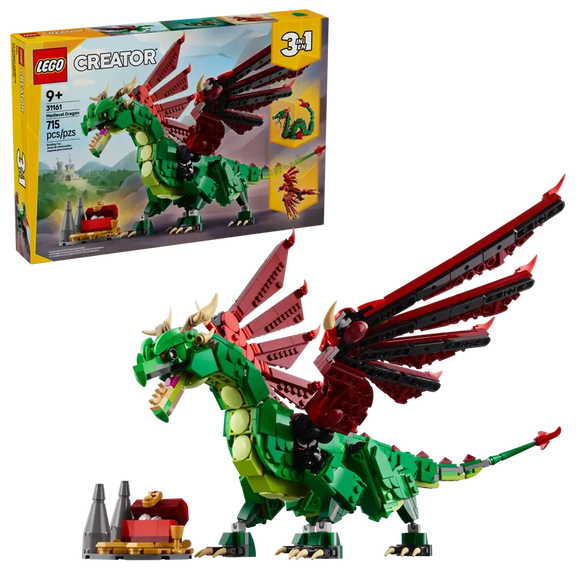 LEGO 31161 CREATOR 3 IN 1 MEDIEVAL DRAGON