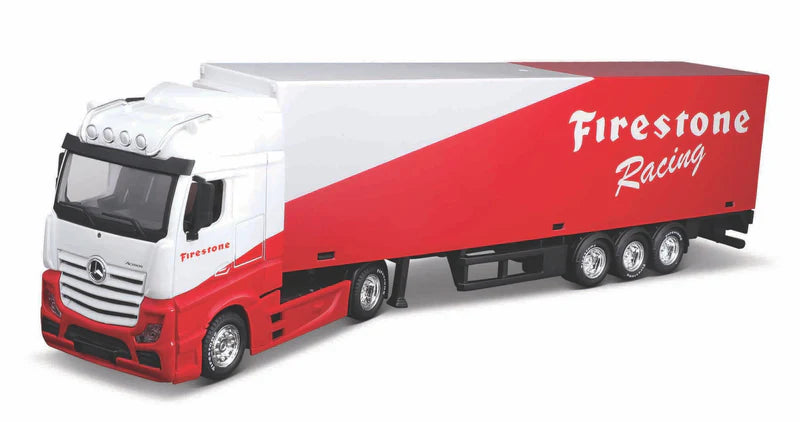 MAISTO 31460FI MERC ACTROS GIGASPACE FIRESTONE MODEL LORRY