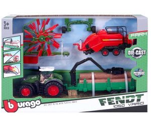 BURAGO 18-31668FE FENDT 1050 VARIO PLAYSET 1/43RD SCALE