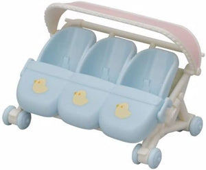 SYLVANIAN 5533 TRIPLETS STROLLER