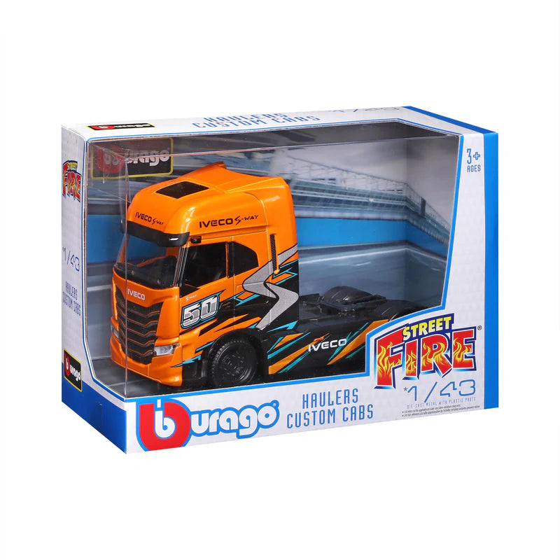 BURAGO 32208 CUSTOM CABS IVECO S-WAY 570 ORANGE