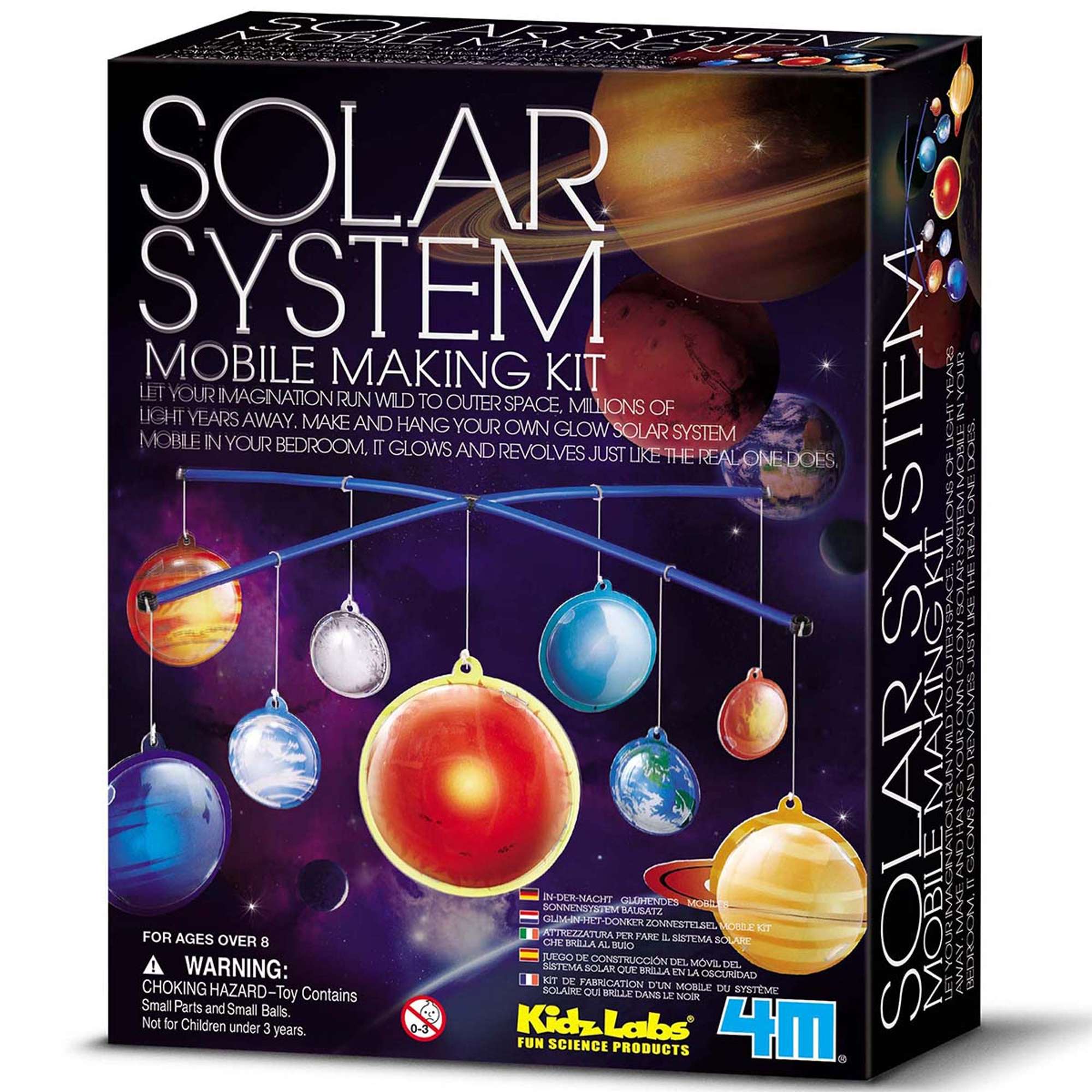 4M KIDZLABS 3225  SOLAR SYSTEM MAKING SET