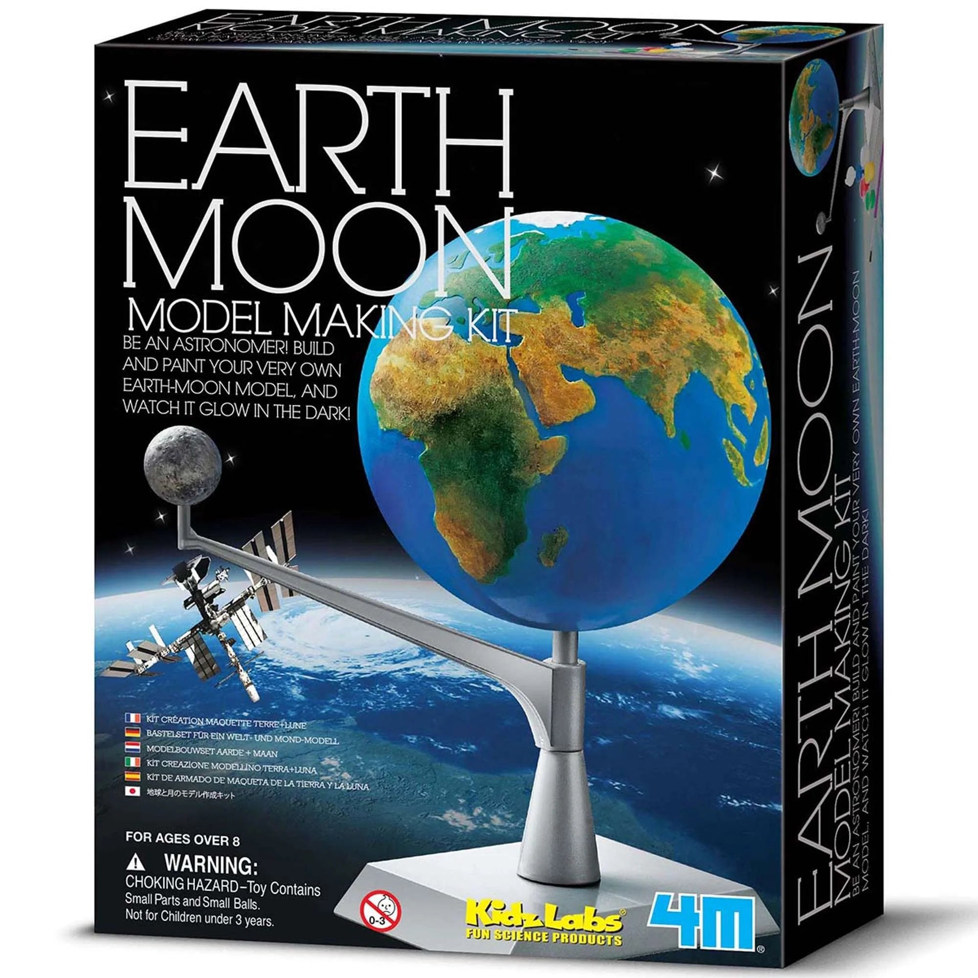 4M KIDZLABS 3241 EARTH MOON MODEL MAKING SCIENCE KIT