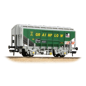 BACHMANN 33-132A 35 Ton PAA Bulk Grain Wagon 'Grainflow' Green & Grey