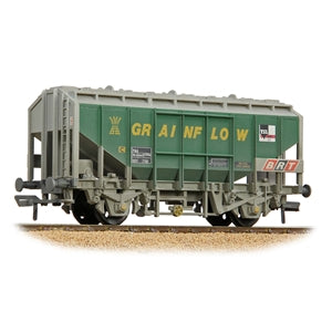 BACHMANN 33-132B 35 Ton PAA Bulk Grain Wagon 'Grainflow' Green & Grey Weathered